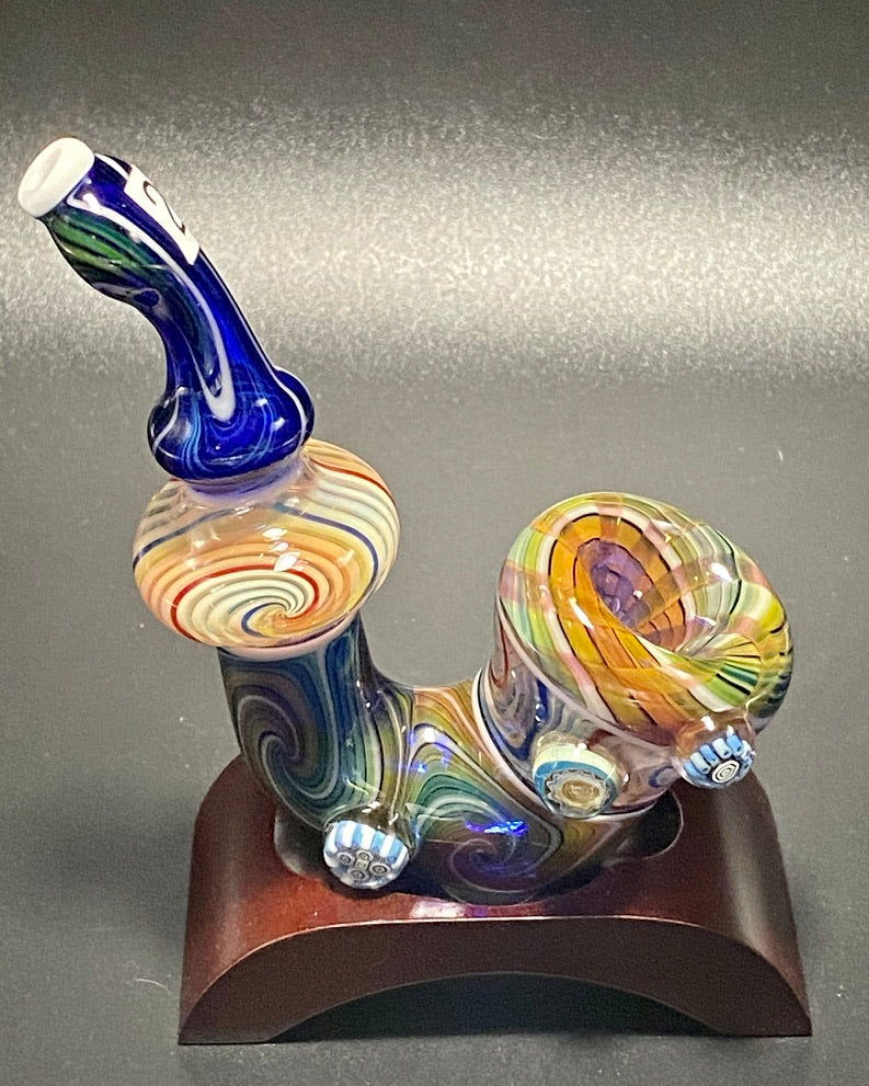 Lammi Glass Fully Fumed Sherlock #2 - TheSmokeyMcPotz Collection 