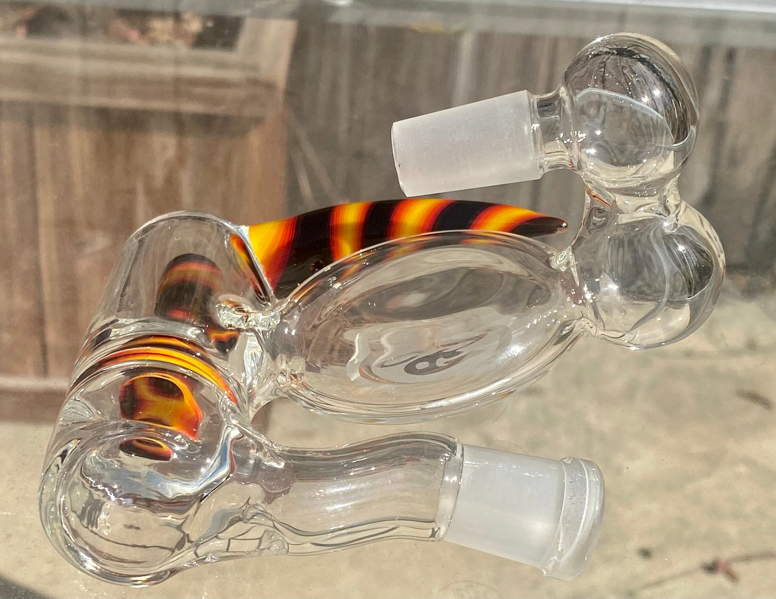 OJ Flame 14mm 90 Degree Inline Ashcatcher