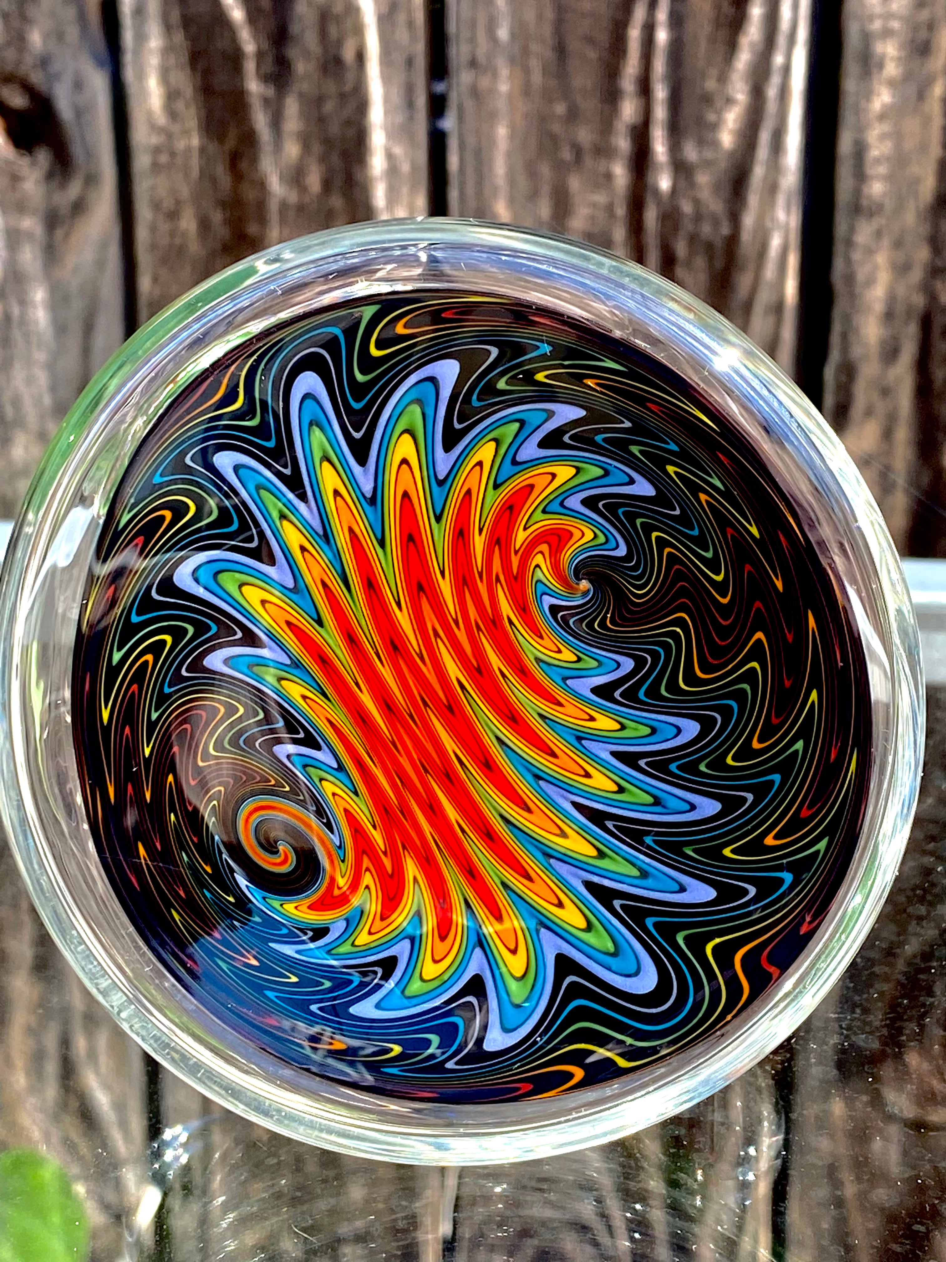Ben Birney 10mm Rainbow Wig Wag Banger Hanger