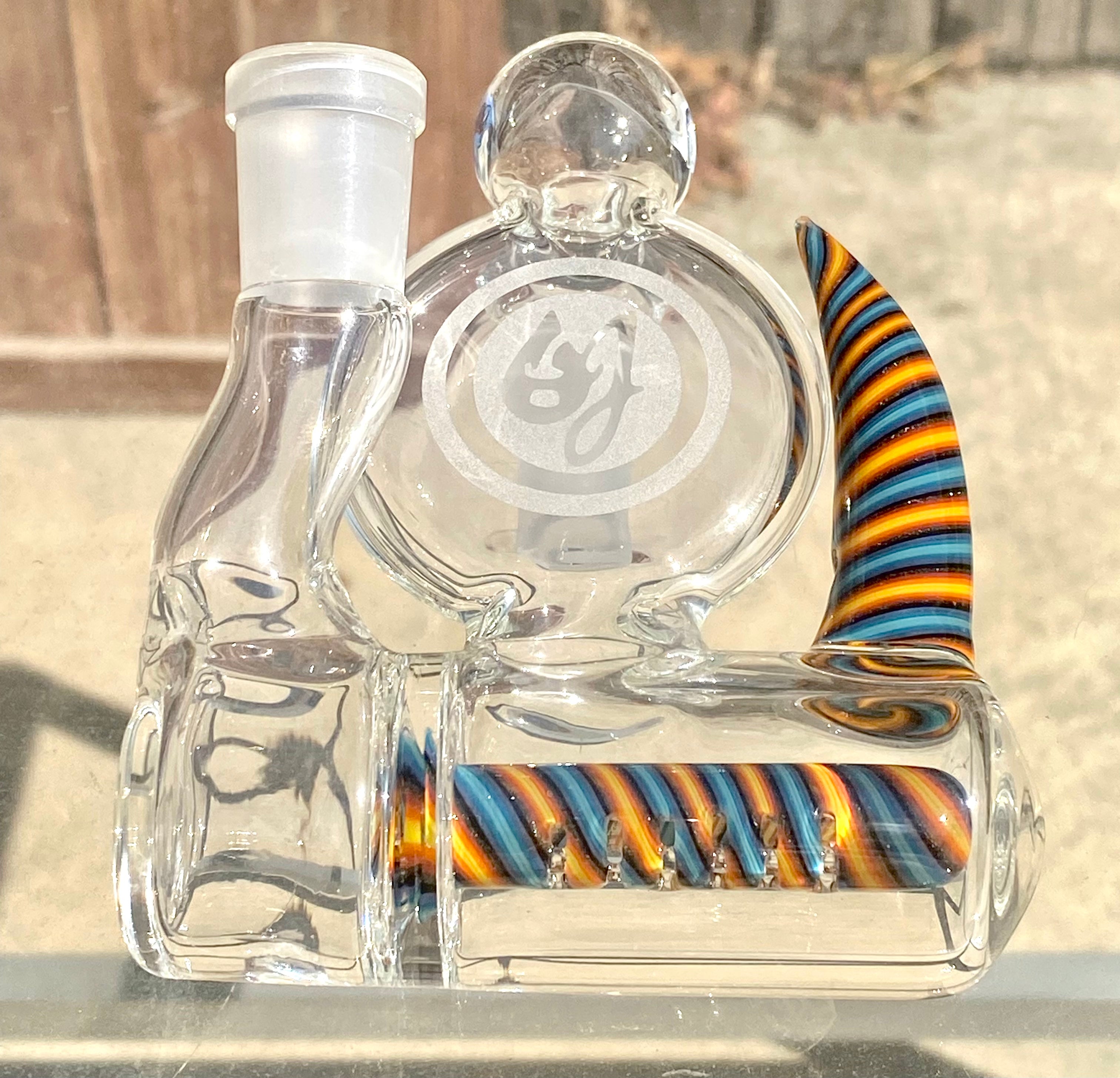 OJ Flame 14mm 90 Degree Inline Ashcatcher