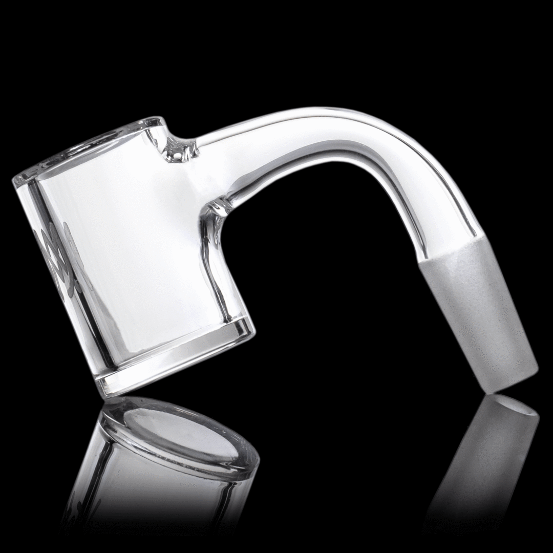 MJ Arsenal Premium Full Weld Clear Quartz Banger Large - TheSmokeyMcPotz Collection 