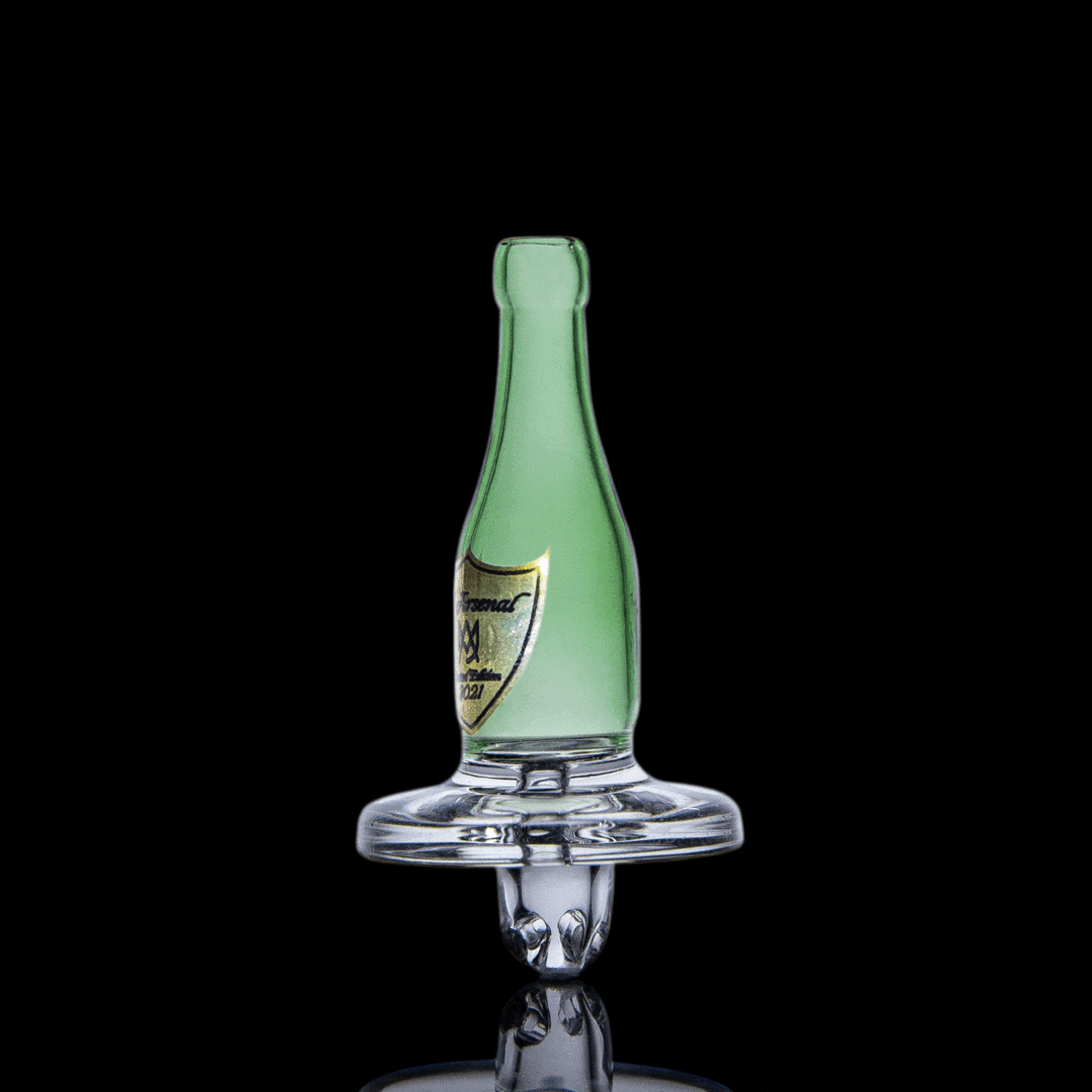 MJA Champagne Spinner Carb Cap LE - TheSmokeyMcPotz Collection 
