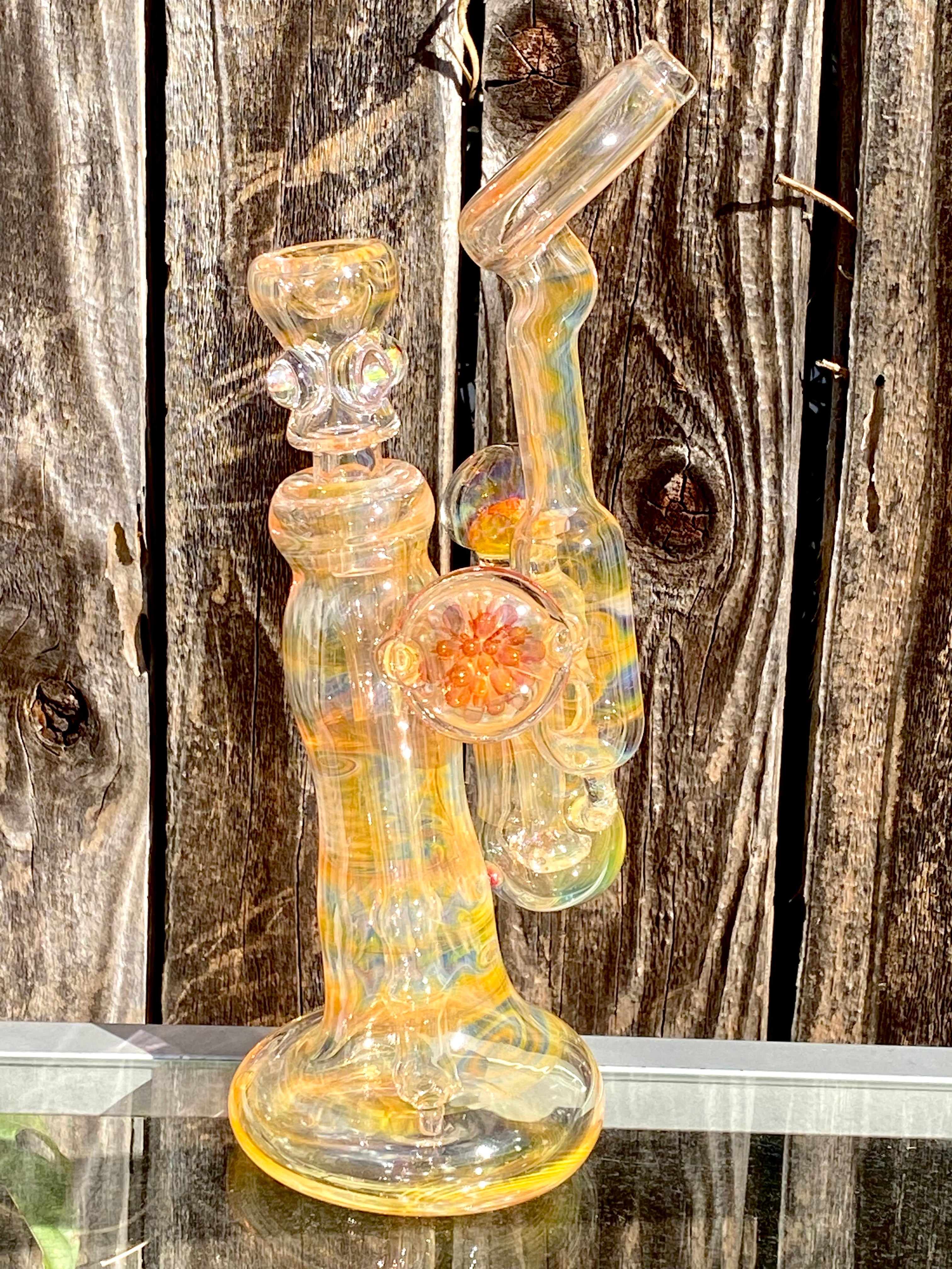 DJack Fully Fumed Large Dewar Double Bubbler 14mm