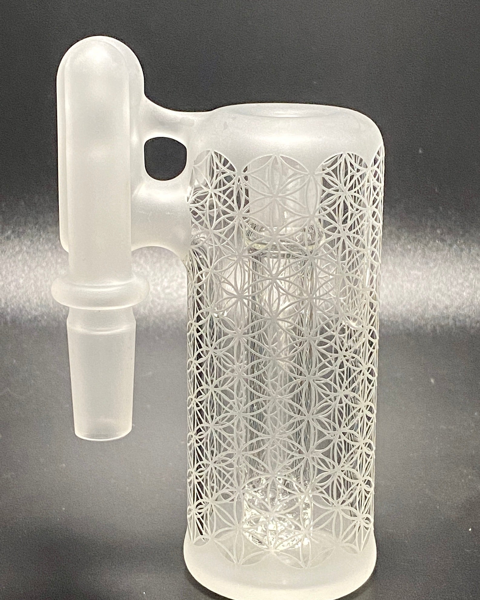 Seed of Life 14mm Sacred-G Ash Catcher - TheSmokeyMcPotz Collection 