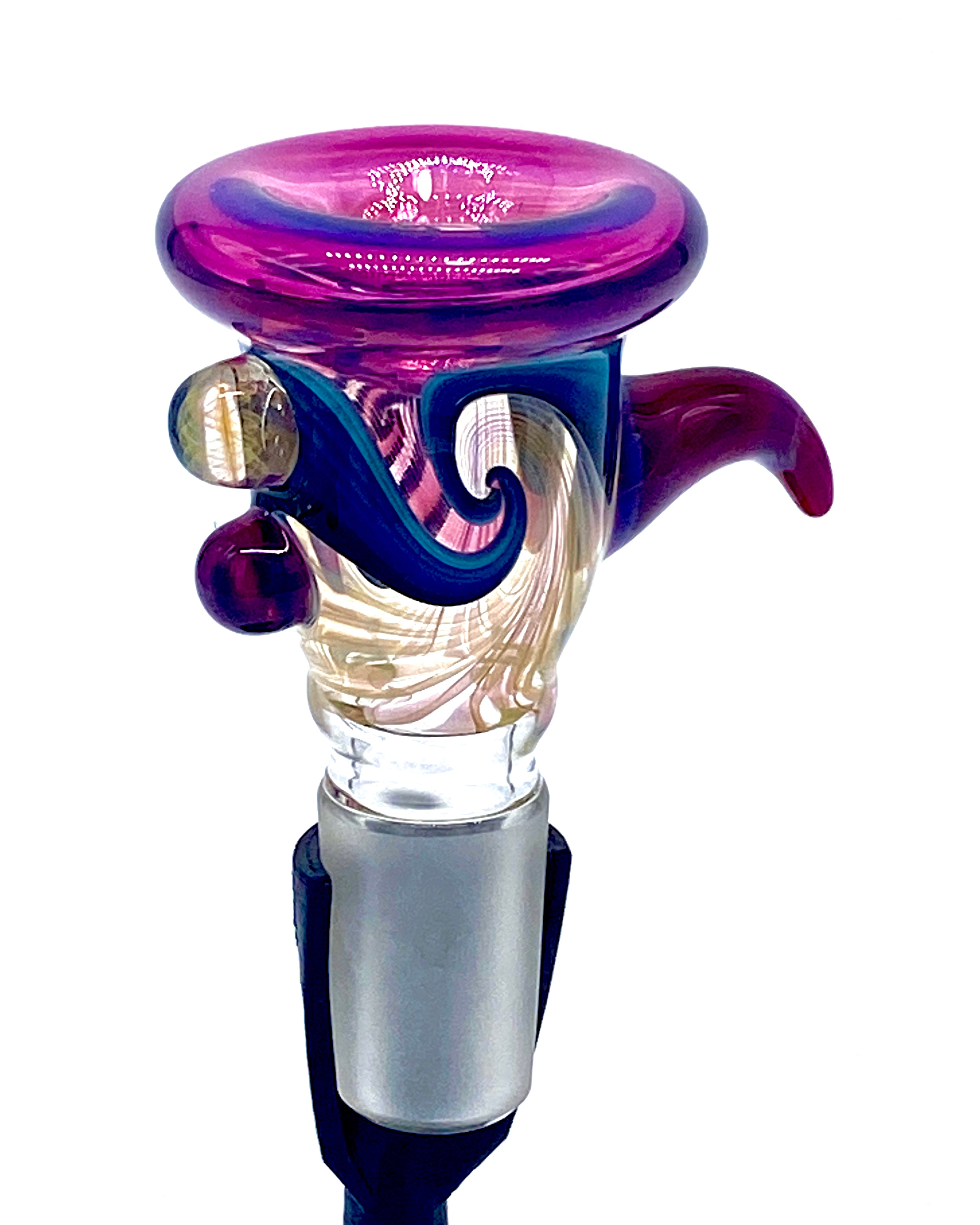 Gasp One Royal Jelly & Fumed 18mm Single Hole Slide