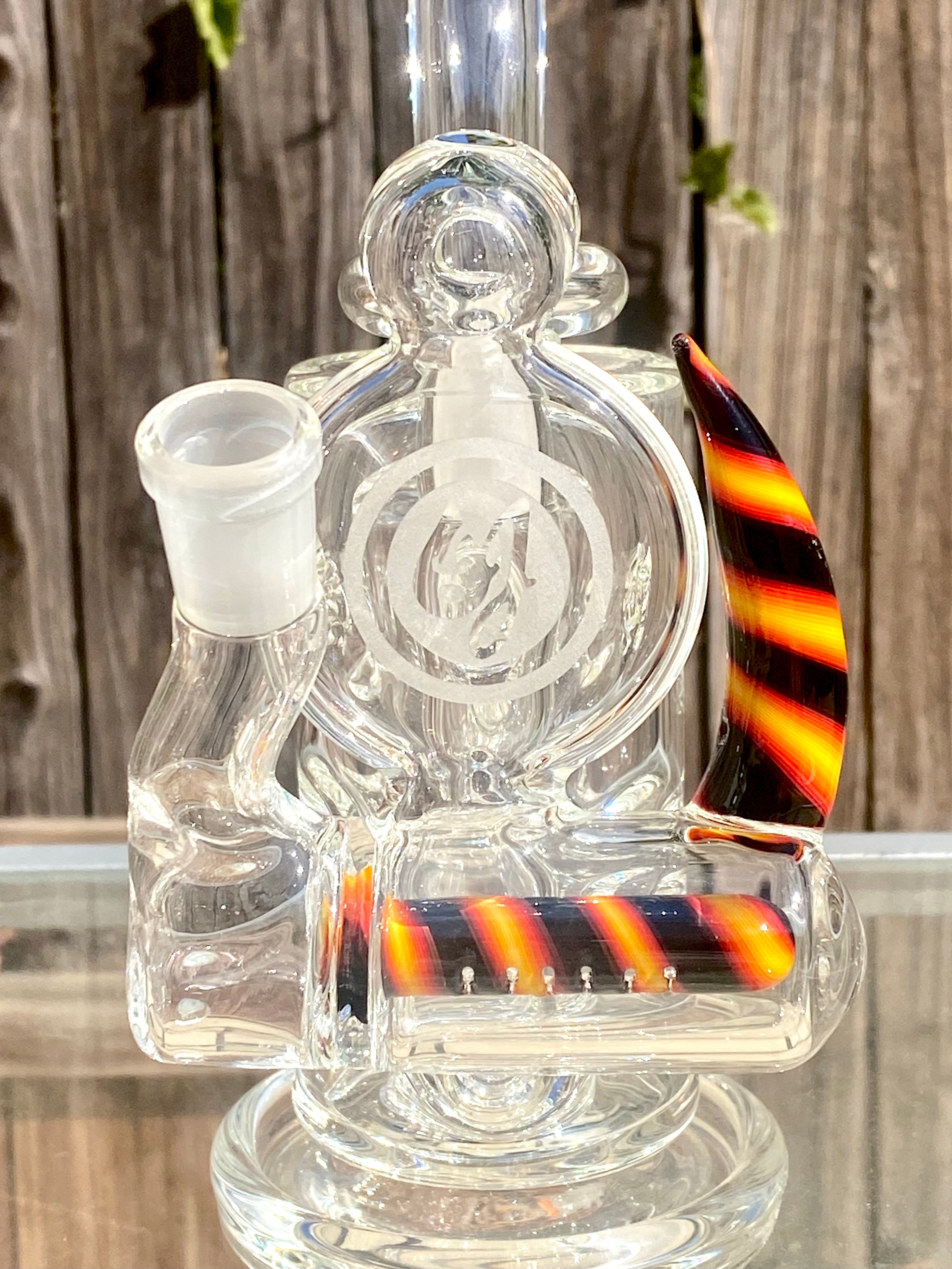 OJ Flame 14mm 90 Degree Inline Ashcatcher