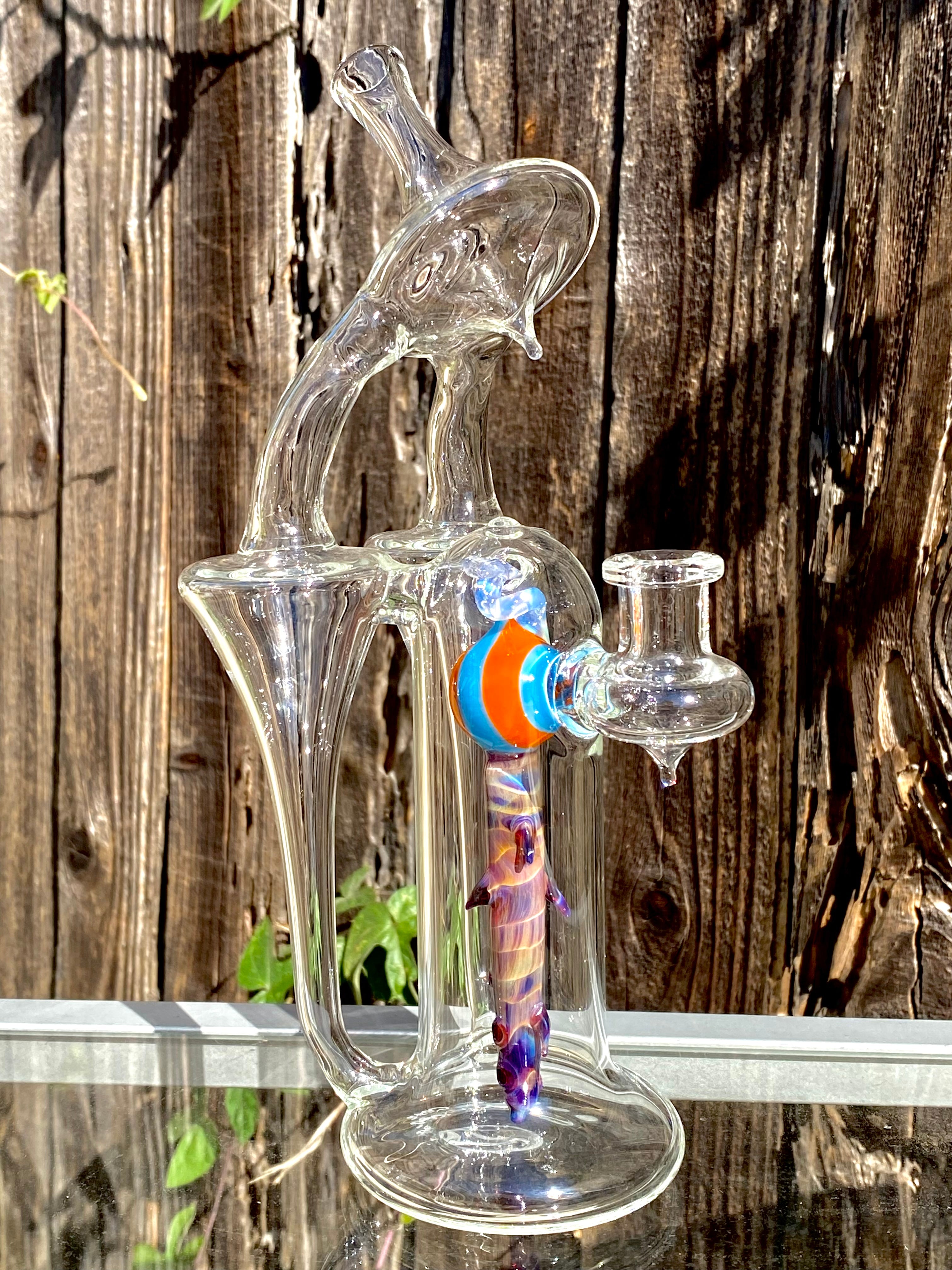 Getz Funktional Seedling Specimen Double Recycler Orange/Blue 10mm