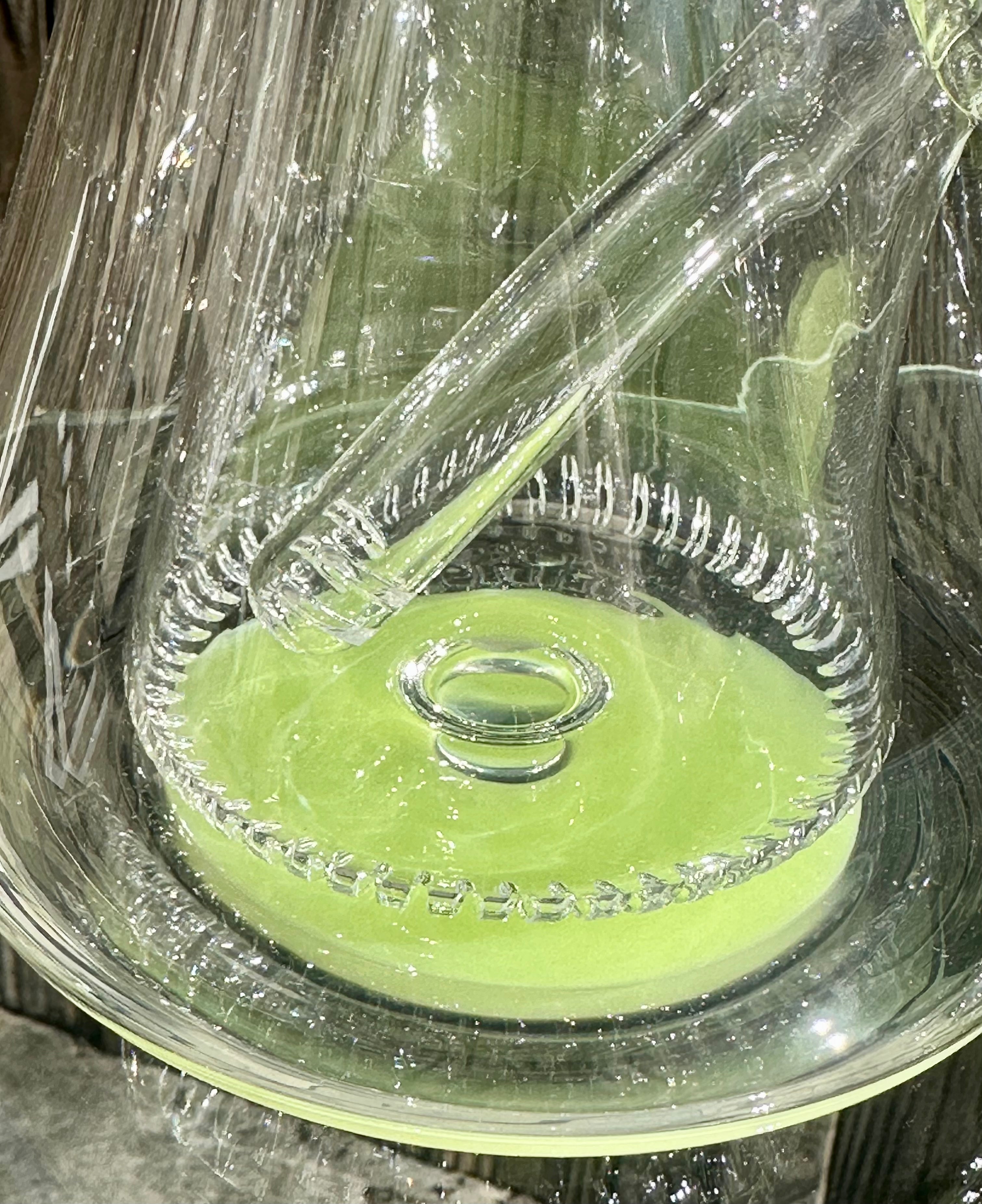 OJ Flame Antidote Collins Beaker w/ Matching Inline Ashcatcher