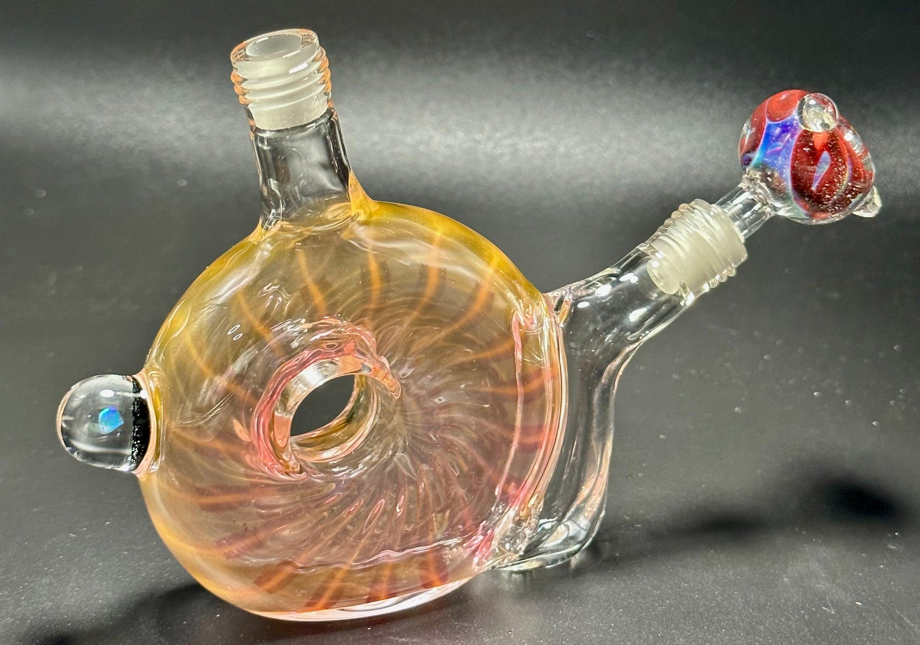 DESHIELDS PINK FUME FLASK RIG