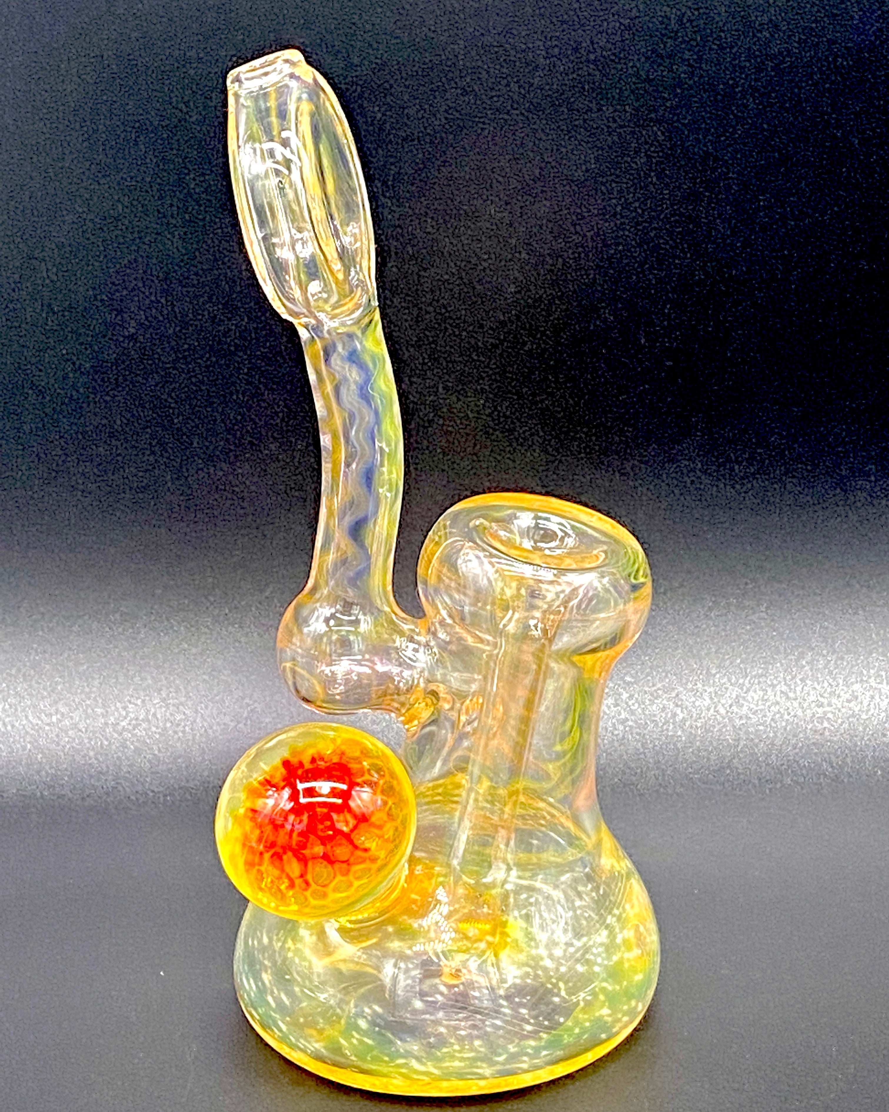 DJack Fully Fumed Snorkel Bubbler - TheSmokeyMcPotz Collection 