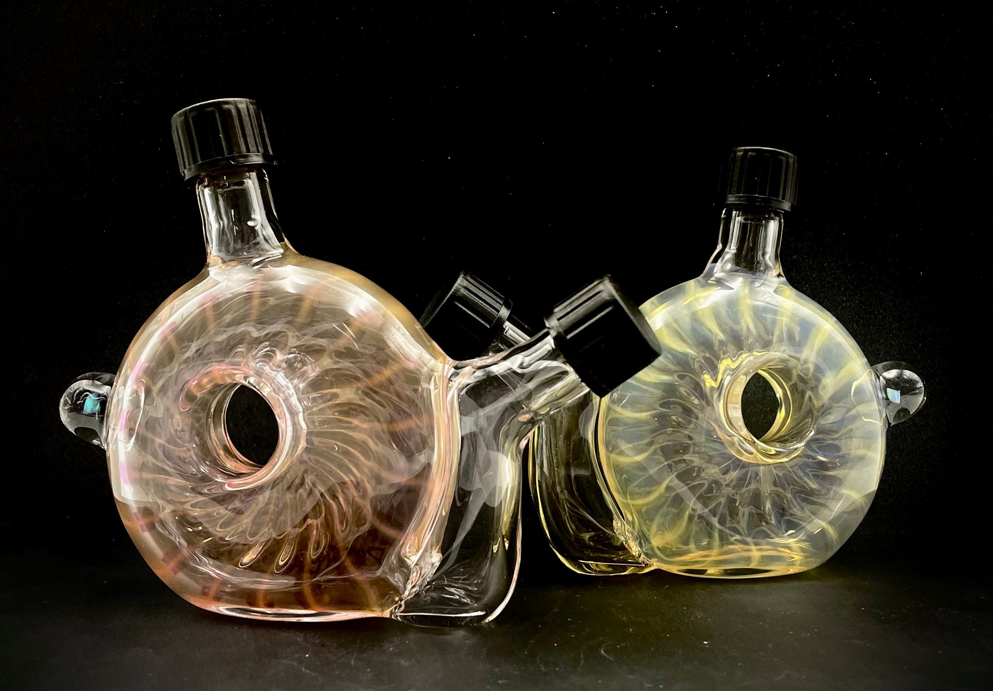 DESHIELDS YELLOW FUME FLASK RIG