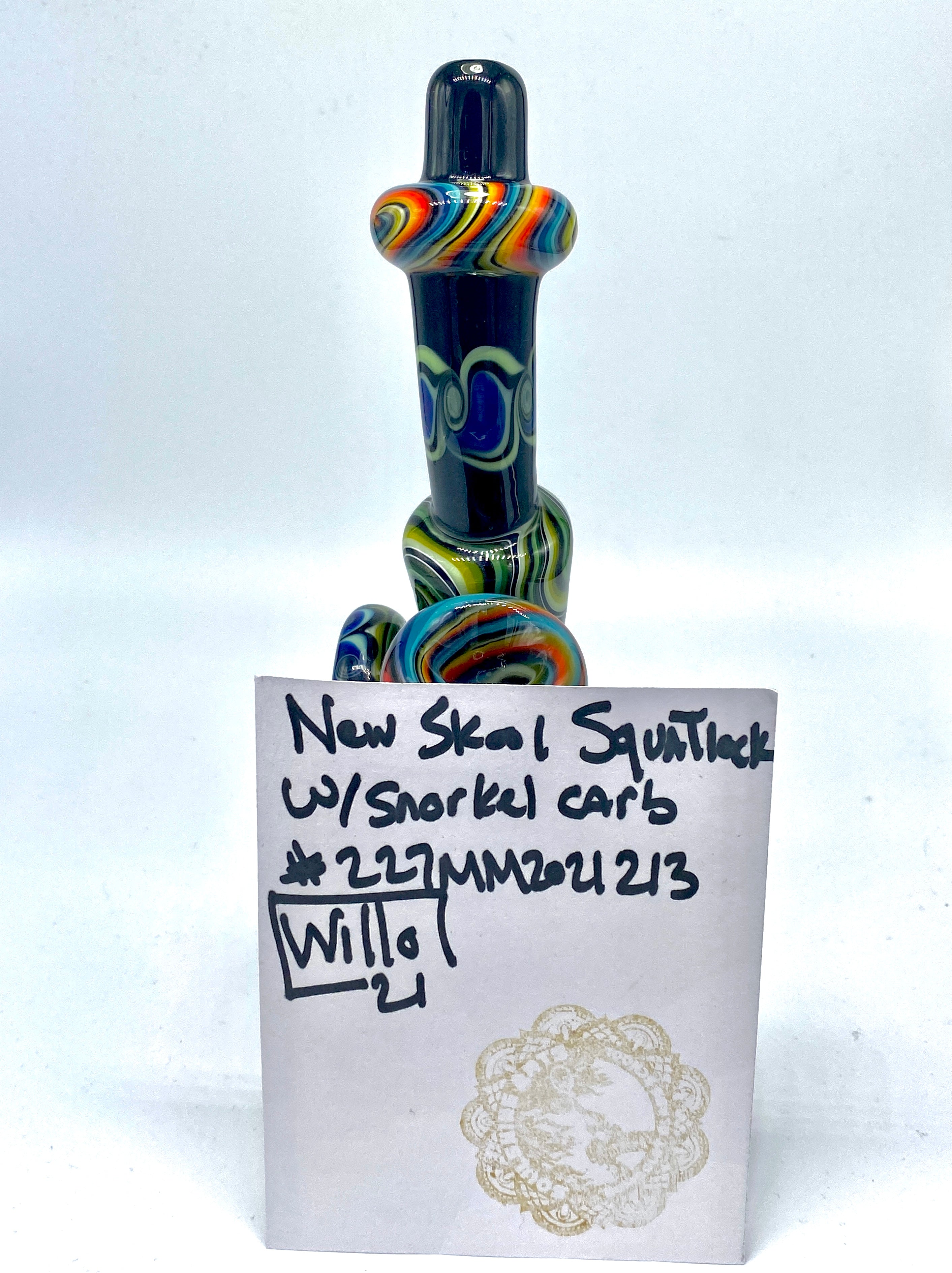 SoulShine Arts Studio New Skool Squatlock w/ Snorkel Carb & COA - TheSmokeyMcPotz Collection 