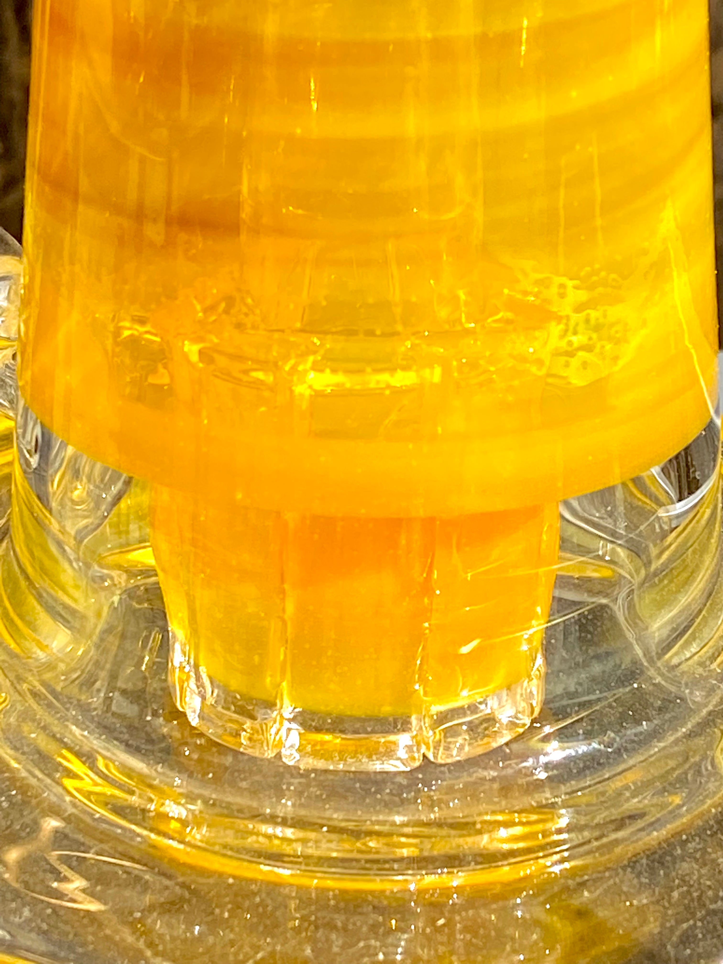 Williams Glass Trinity Recycler Lemon Party & Tangerine Dream