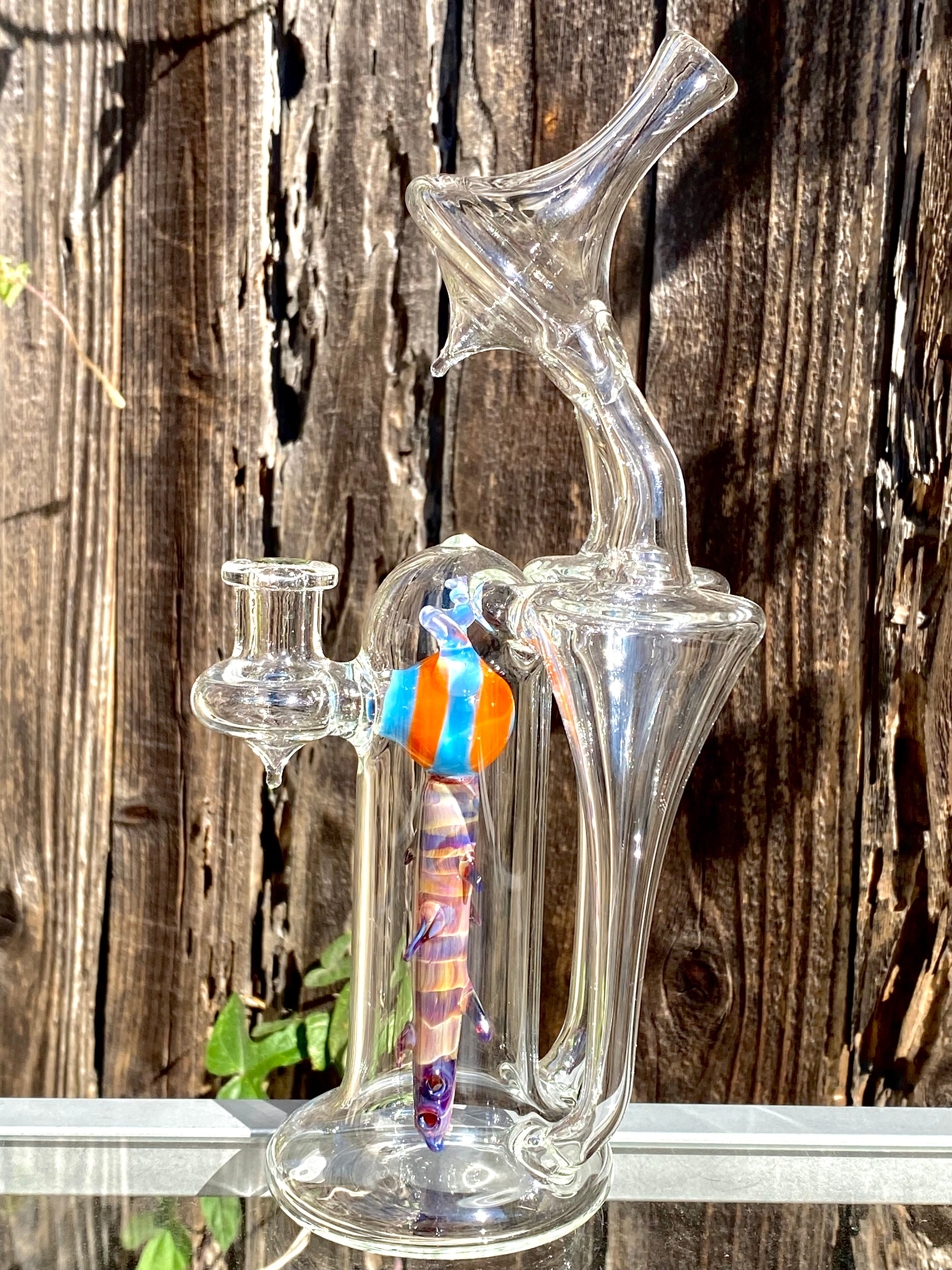 Getz Funktional Seedling Specimen Double Recycler Orange/Blue 10mm