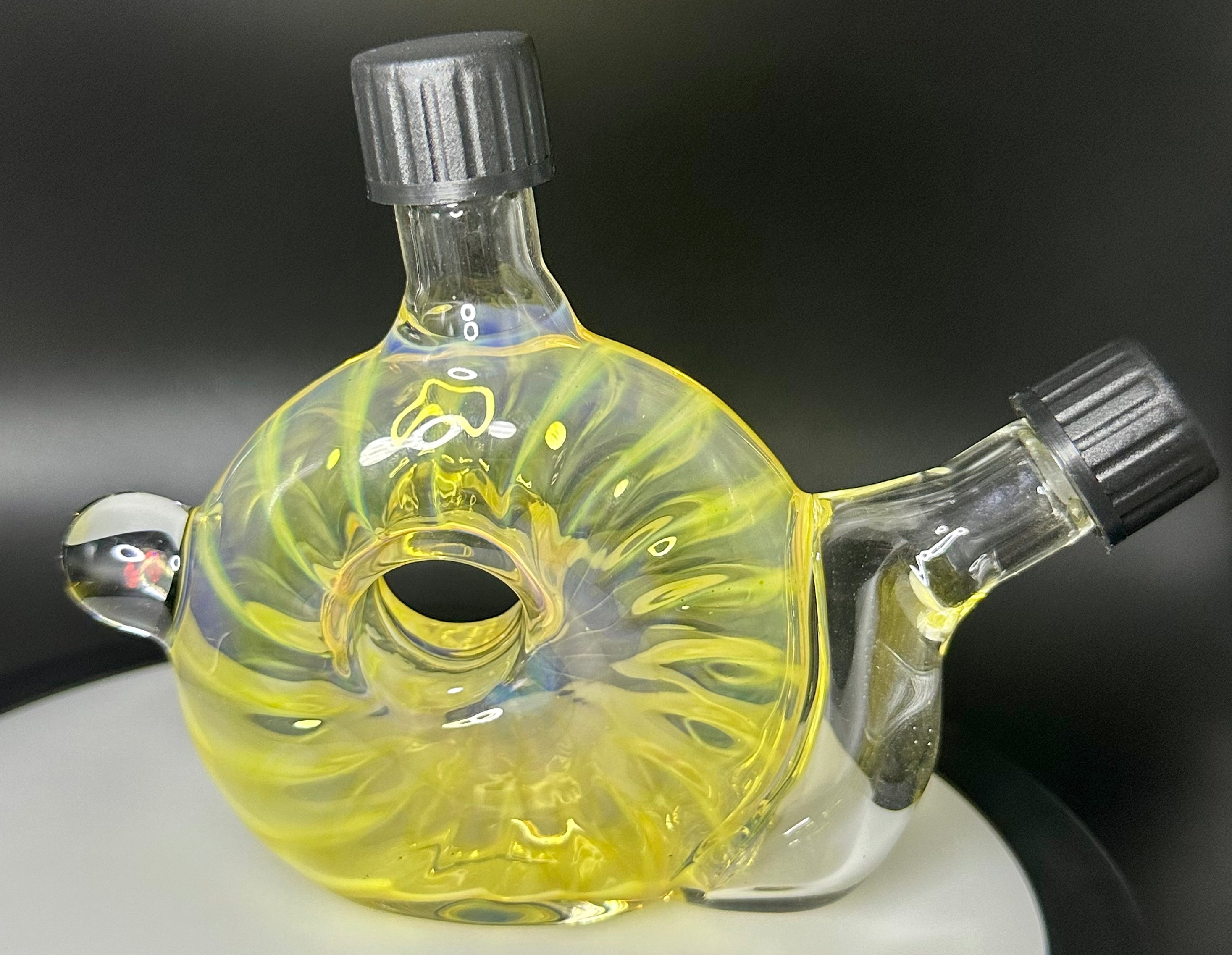 DESHIELDS YELLOW FUME FLASK RIG