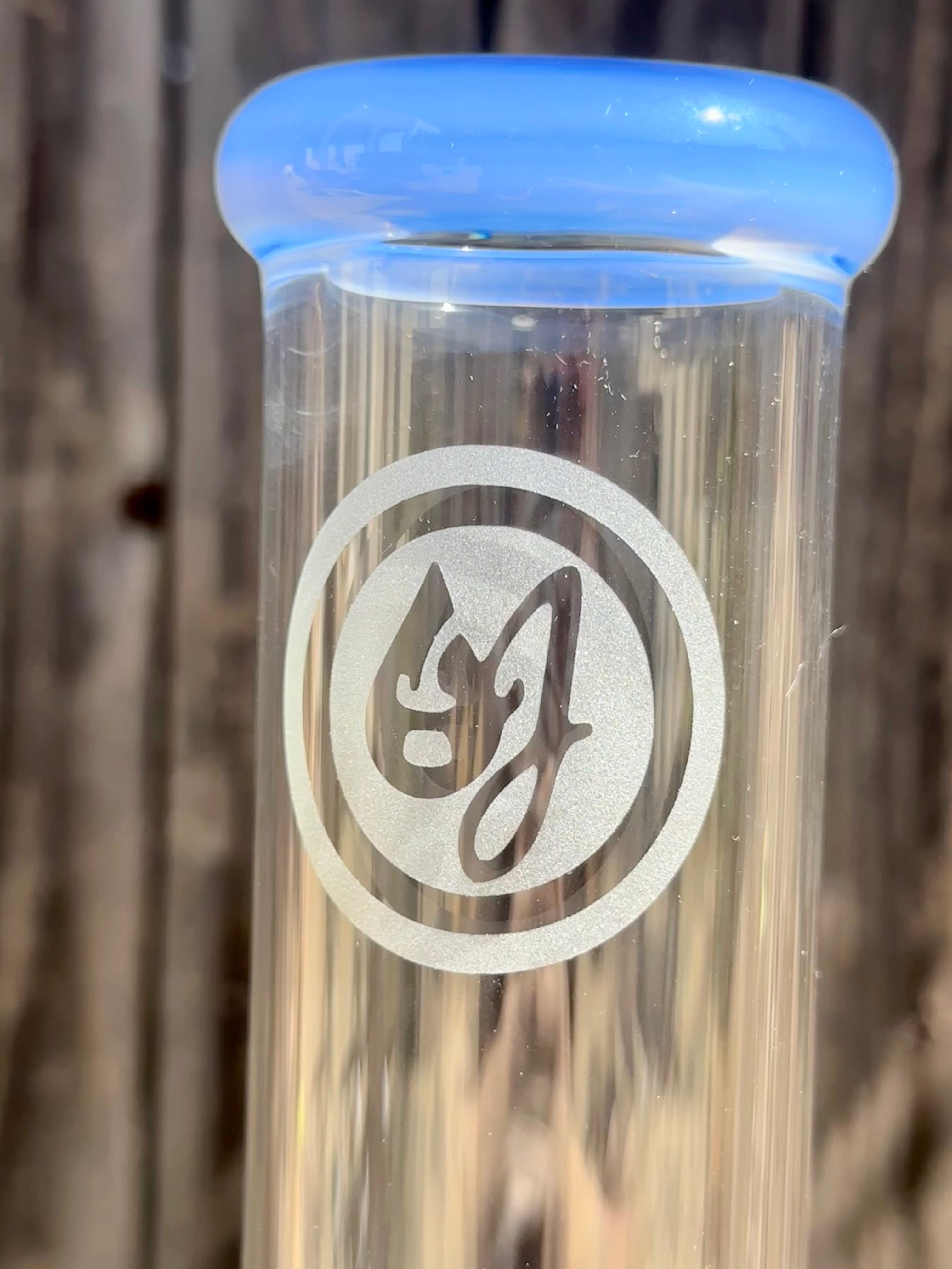 OJ Flame Ether Collins Beaker w/ Matching Inline Ashcatcher
