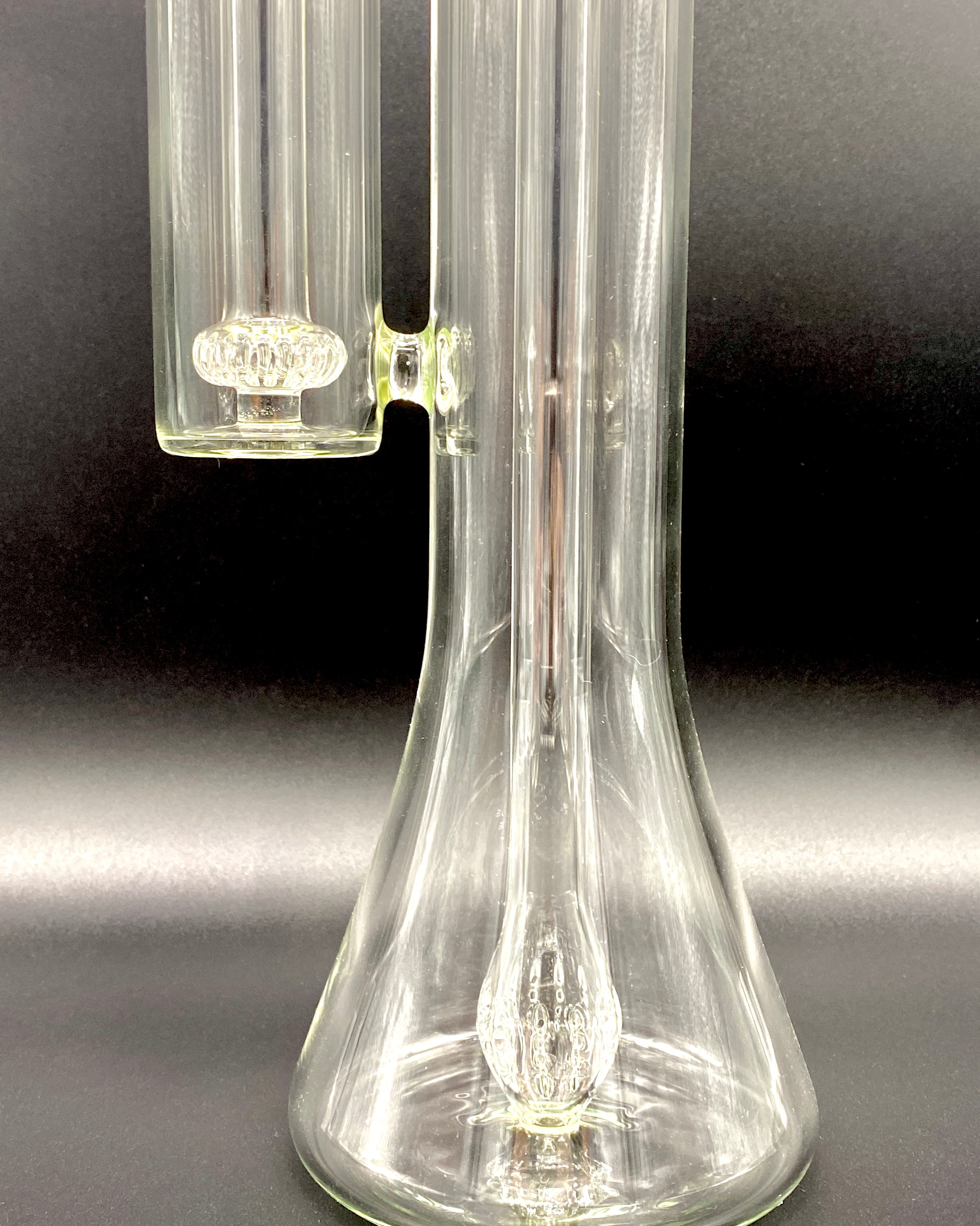 OJ Flame Large Double Bubbler - TheSmokeyMcPotz Collection 