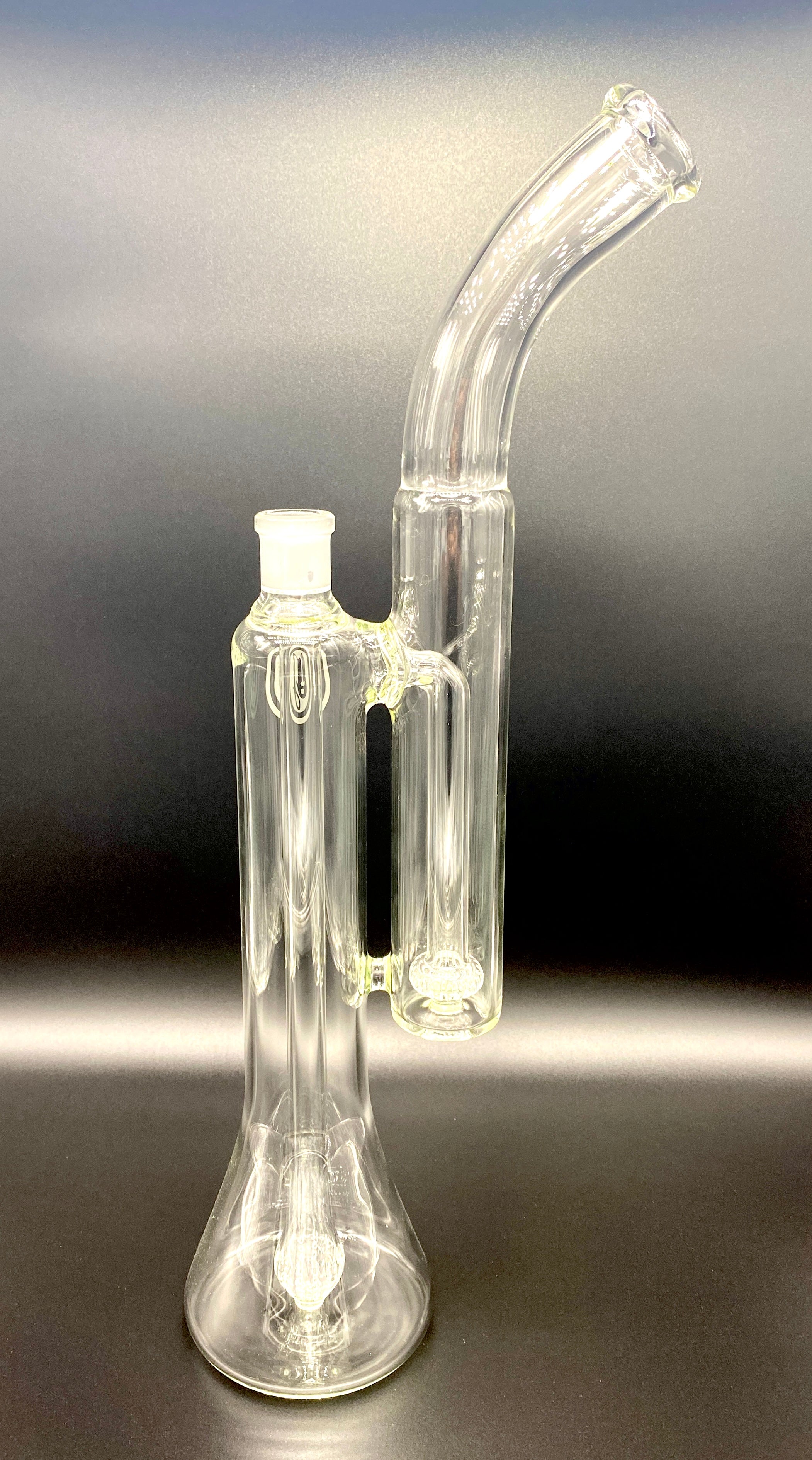 OJ Flame Large Double Bubbler - TheSmokeyMcPotz Collection 
