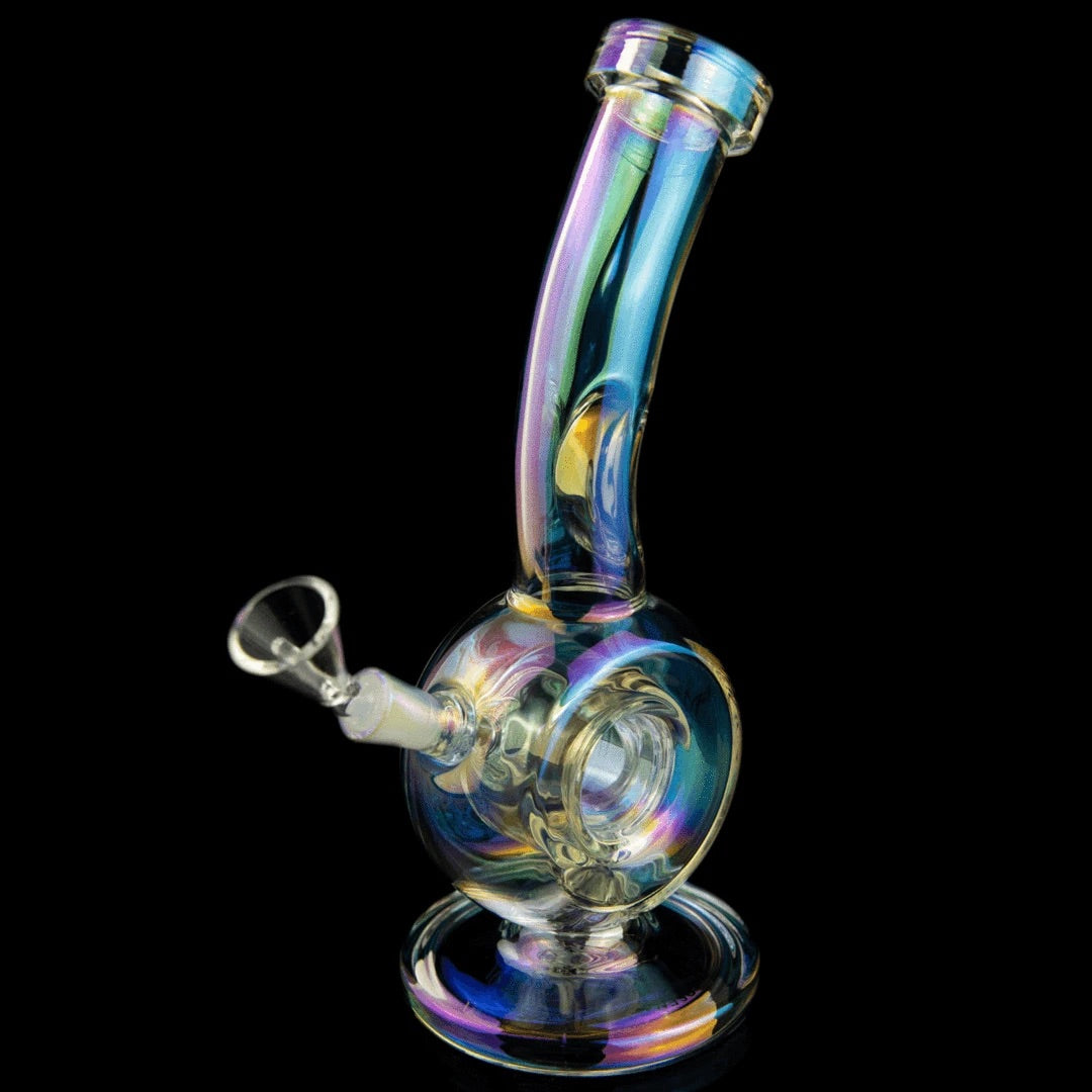 MJ Arsenal Iridescent Saturn Mini Water Pipe - LE