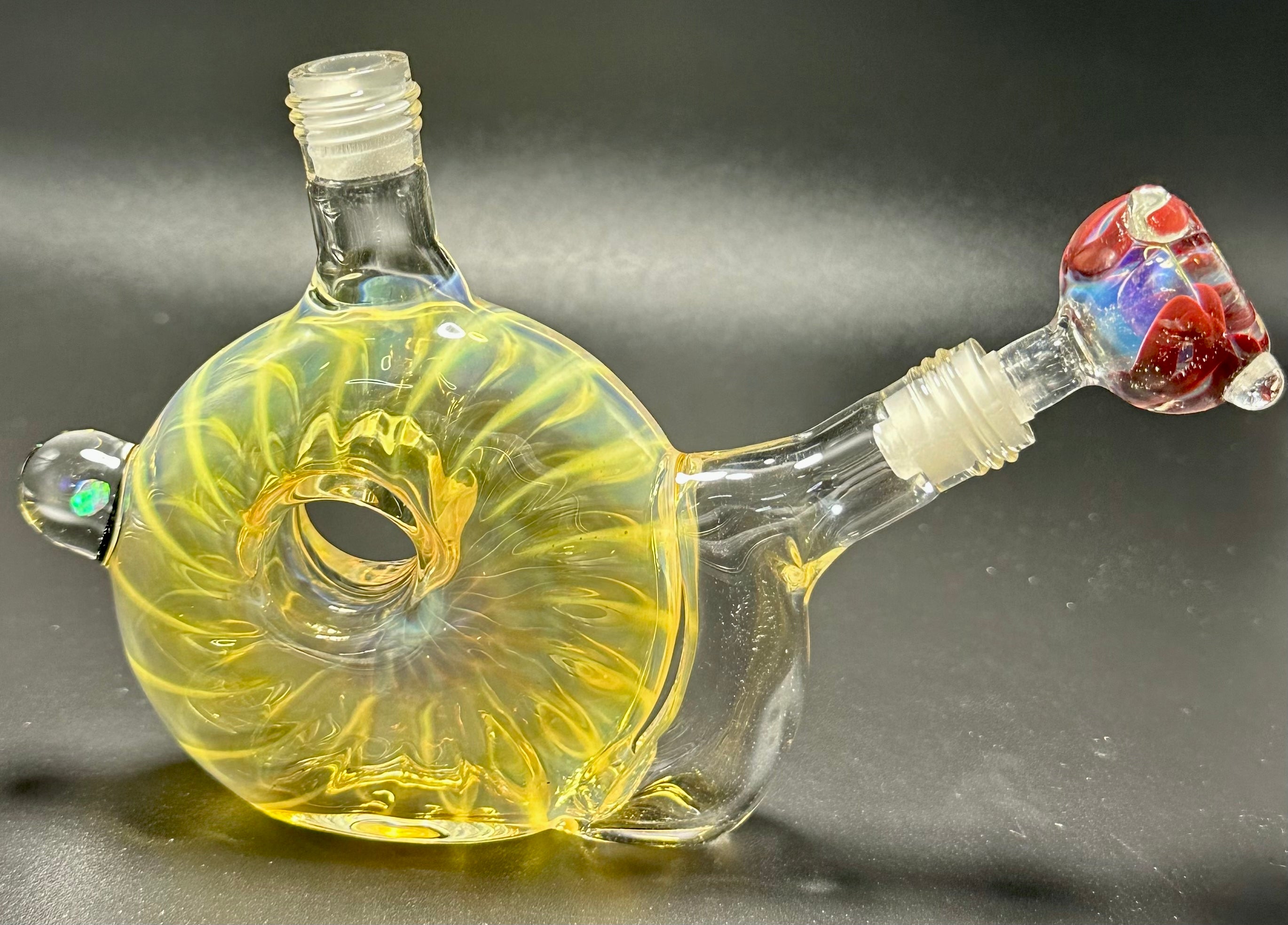 DESHIELDS YELLOW FUME FLASK RIG
