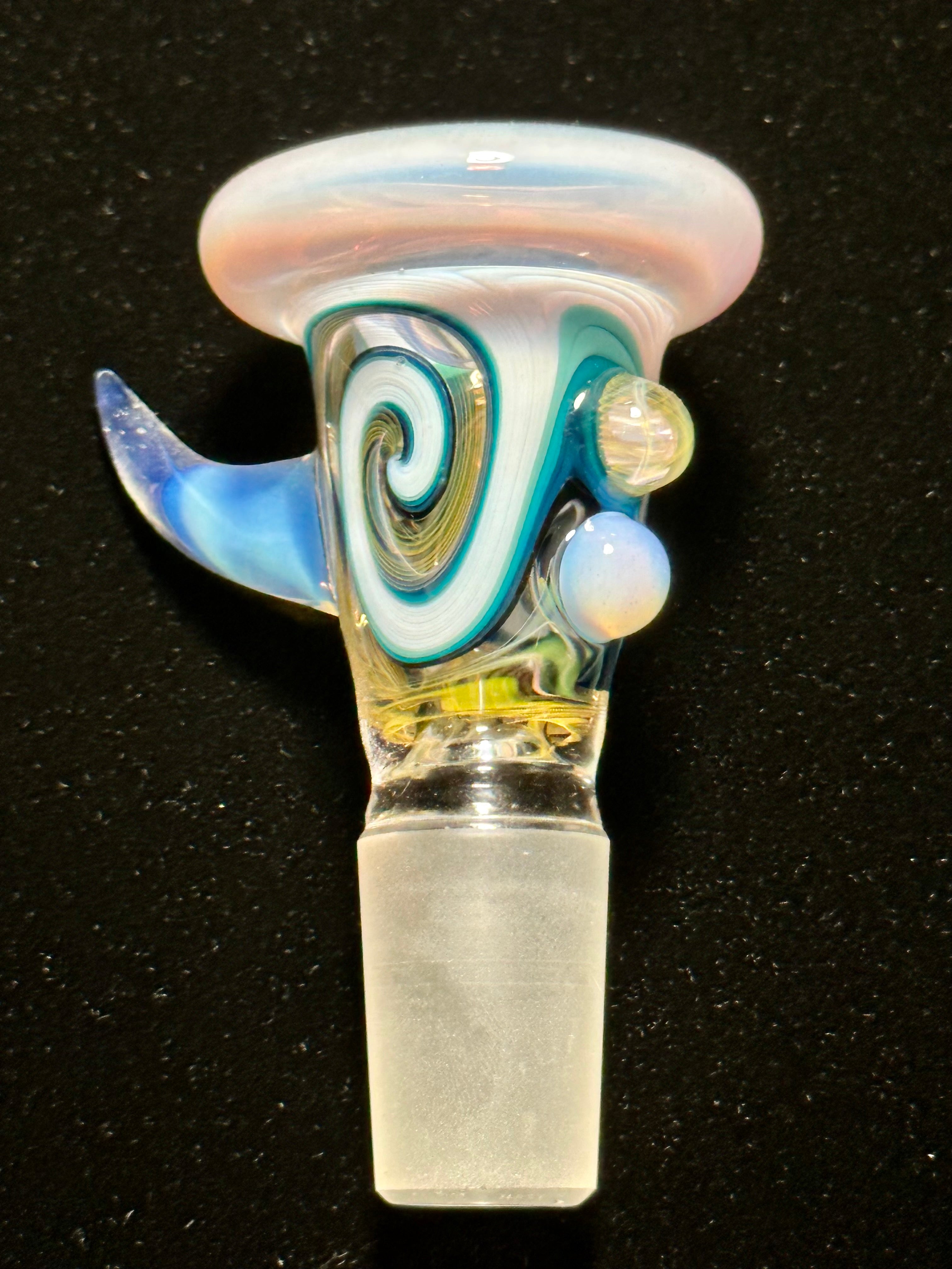 Gasp One CFL Pixie & Fumed 18mm Single Hole Slide