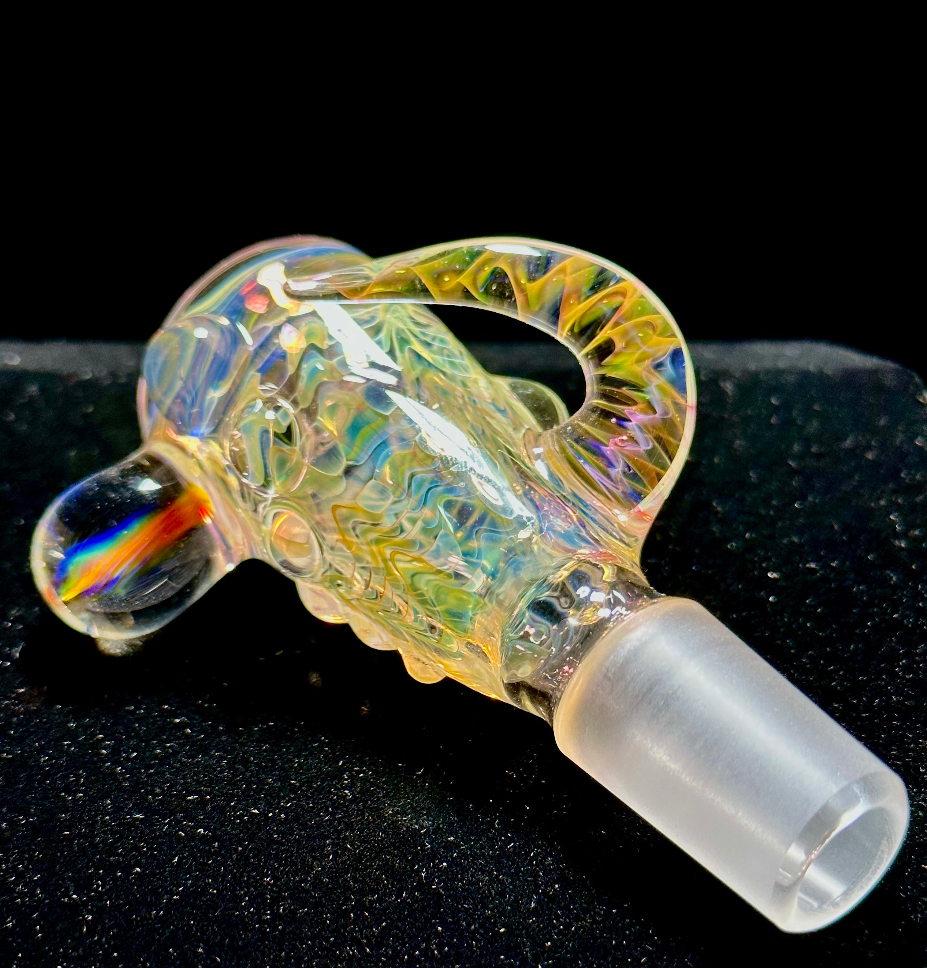 B $ Glass Fumed 18mm Dubs Slide#1