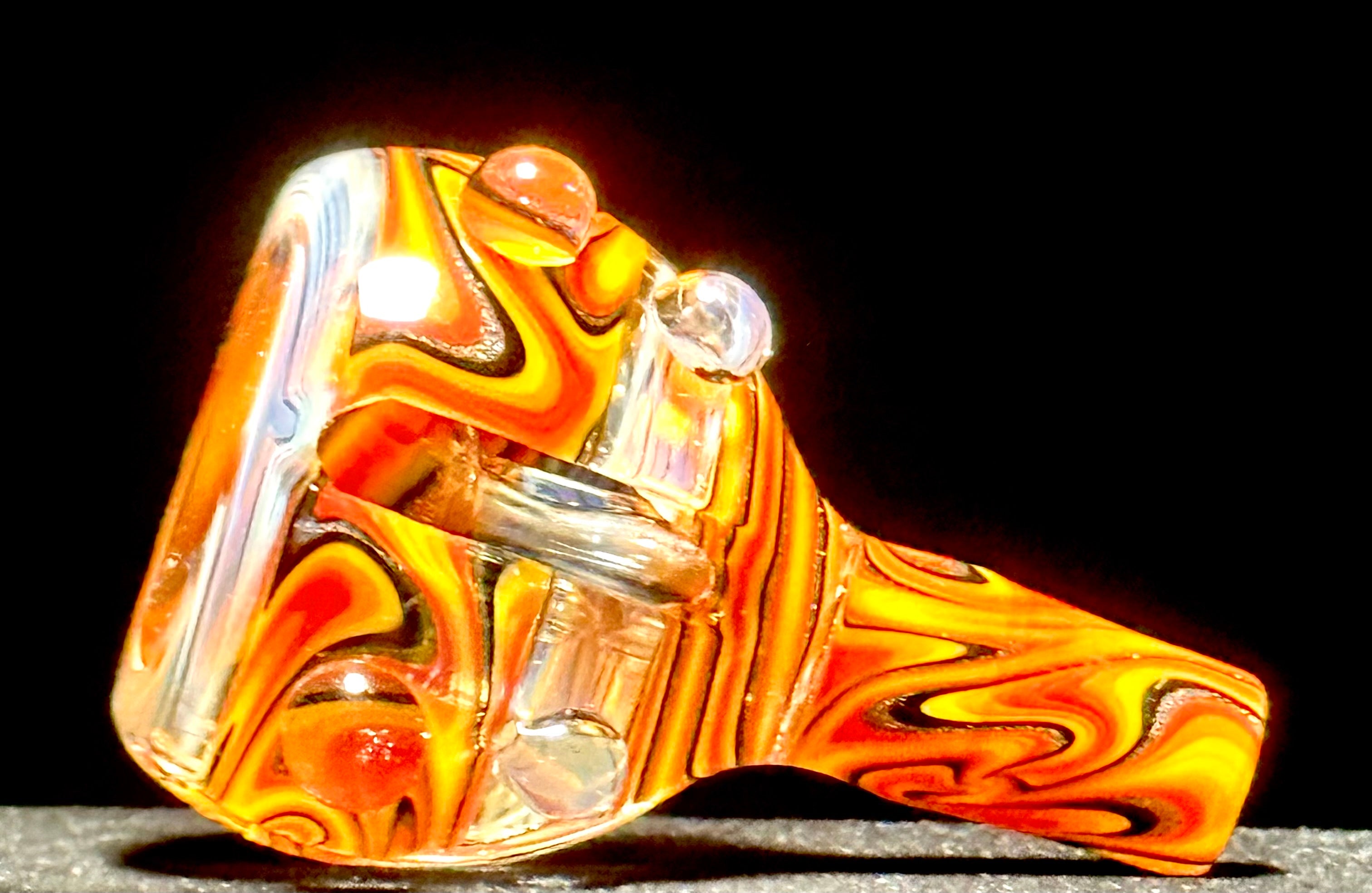 Pajay Fully Worked Carved 14mm Slide