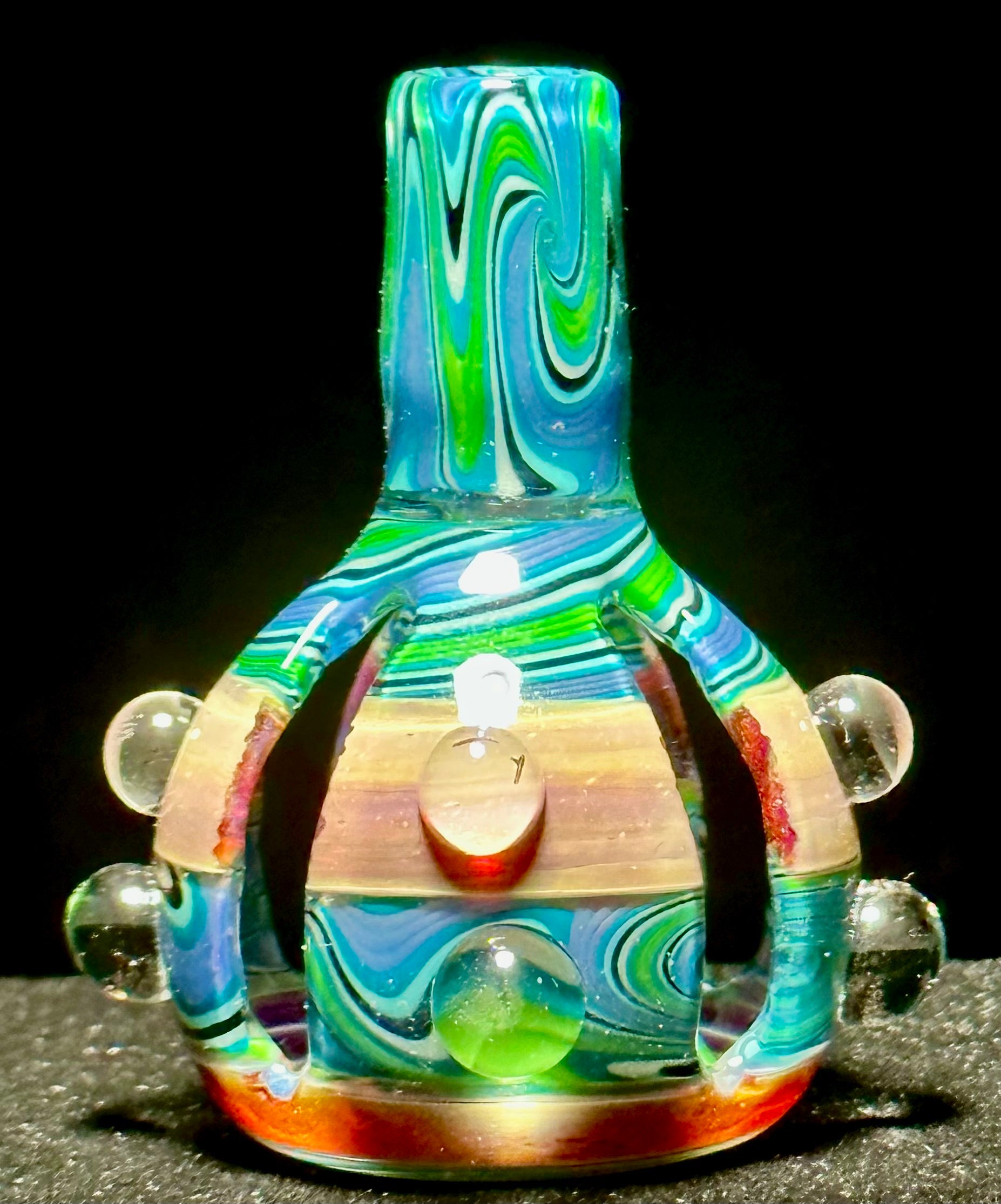 PA Jay Fully Worked Carved 14mm Slide