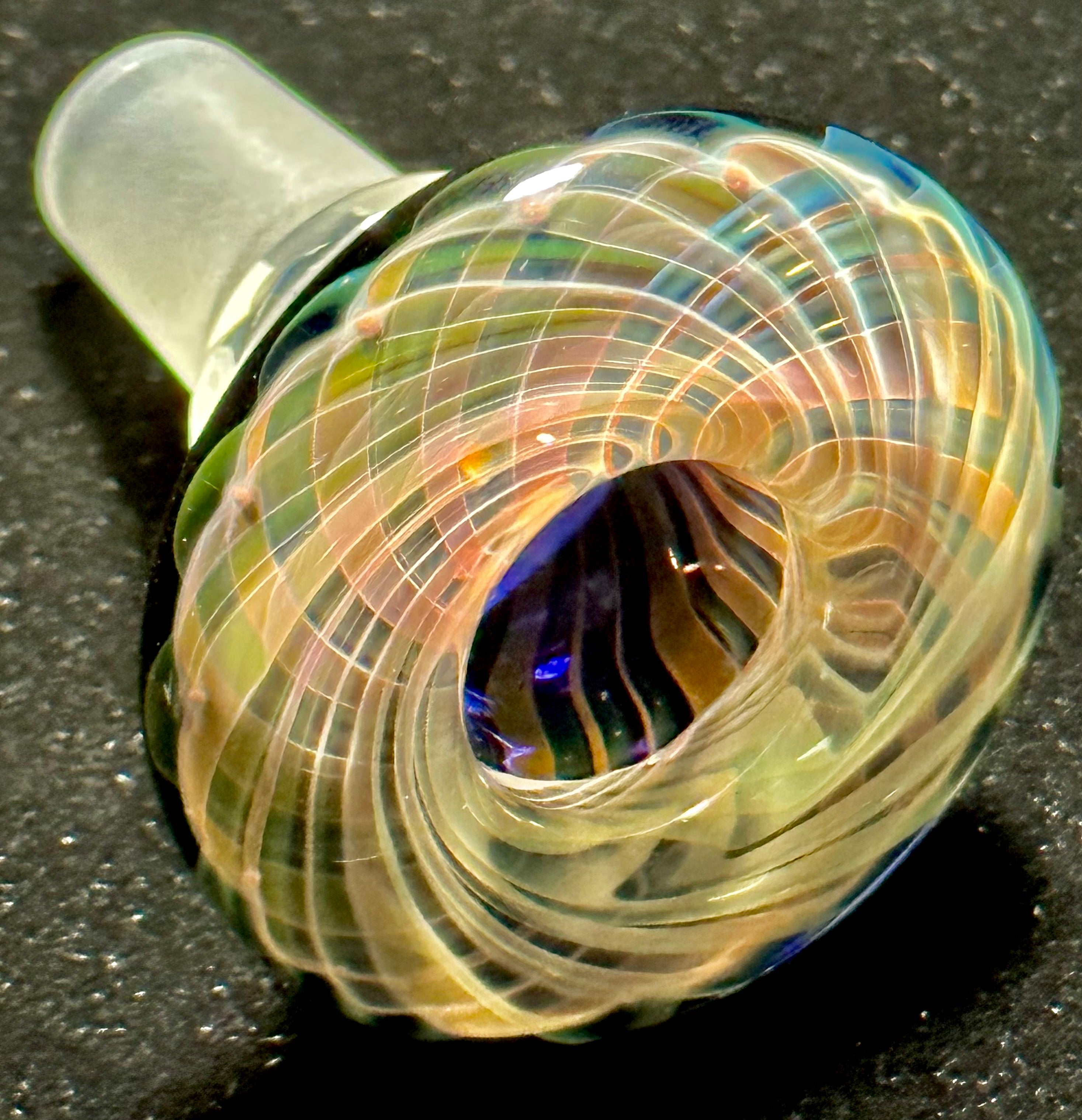 Jhanny Rise Fumed Disc Bowl 14mm
