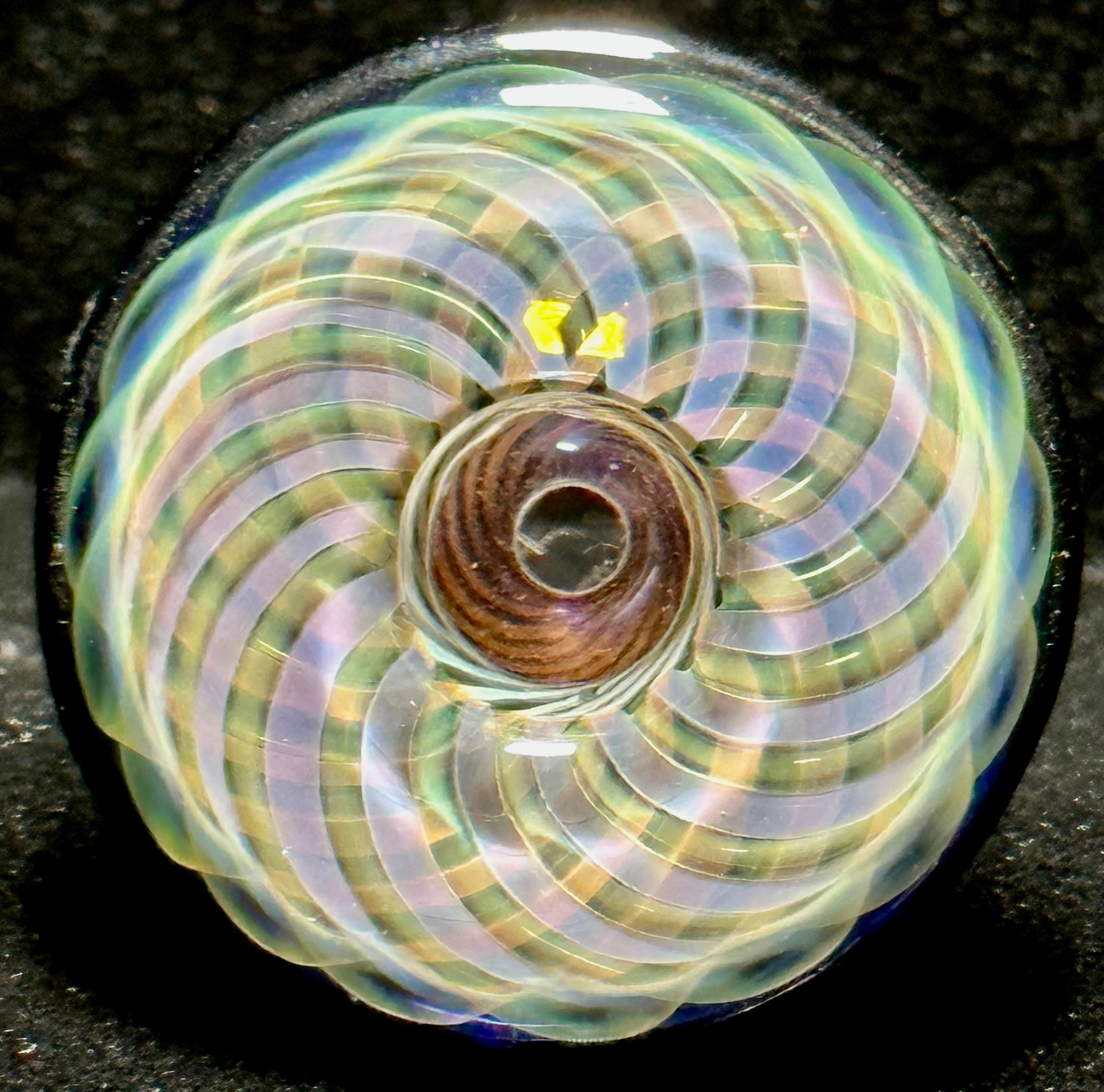 Jhanny Rise Fumed Disc Bowl 14mm