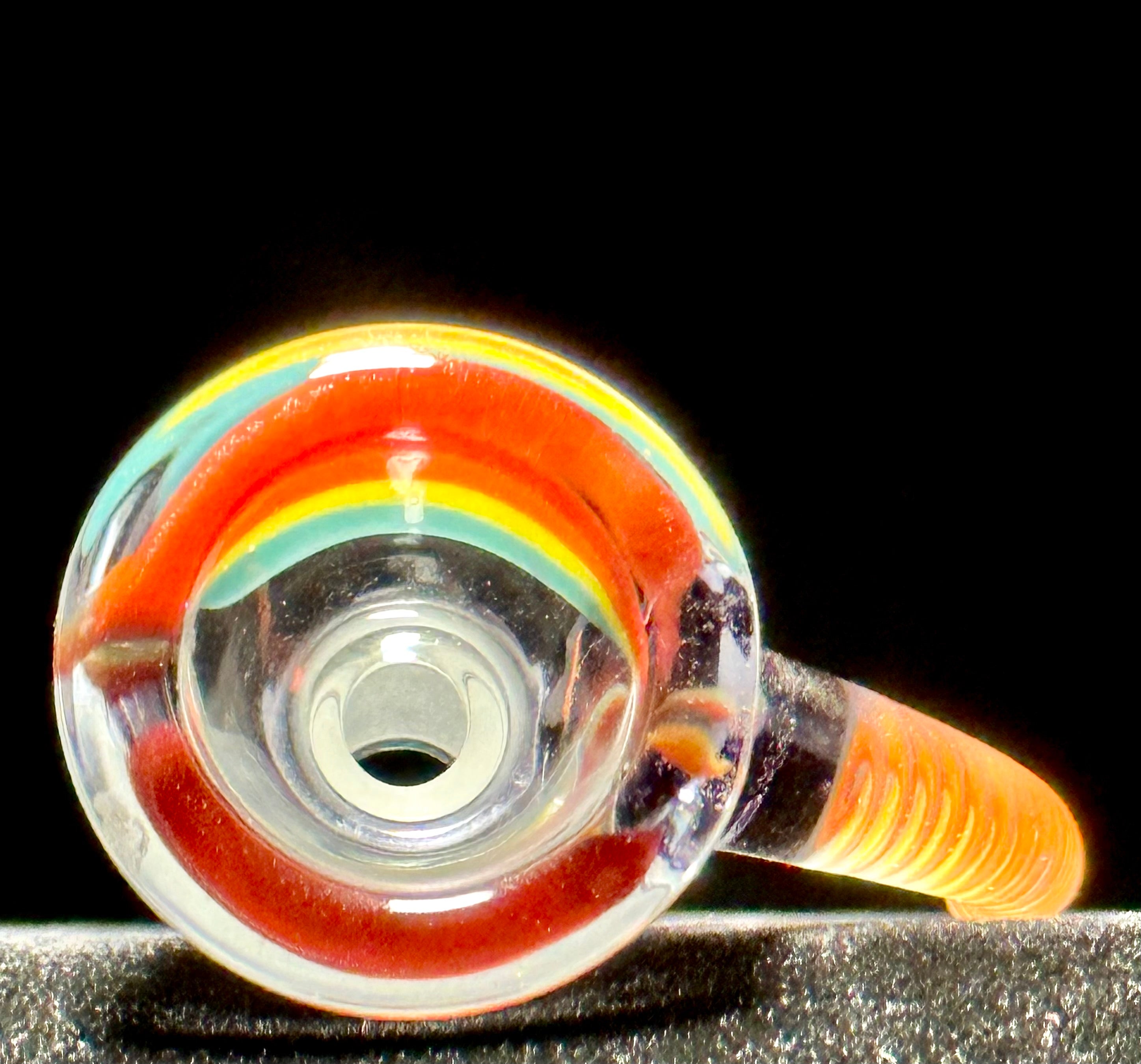 JULIO GLASS RAINBOW WORKED HANDLE Slide